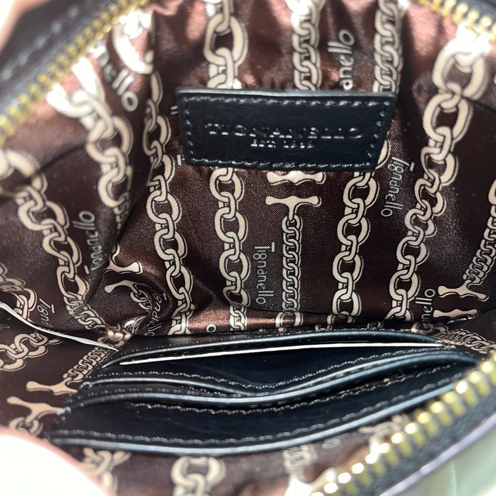 Tignanello Mojave Belt Bag, Dark Eggplant Purple *** RFID-Protected ***, NWOT - Picture 9 of 13